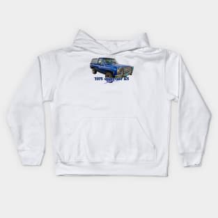 1975 Chevrolet K5 Blazer Kids Hoodie